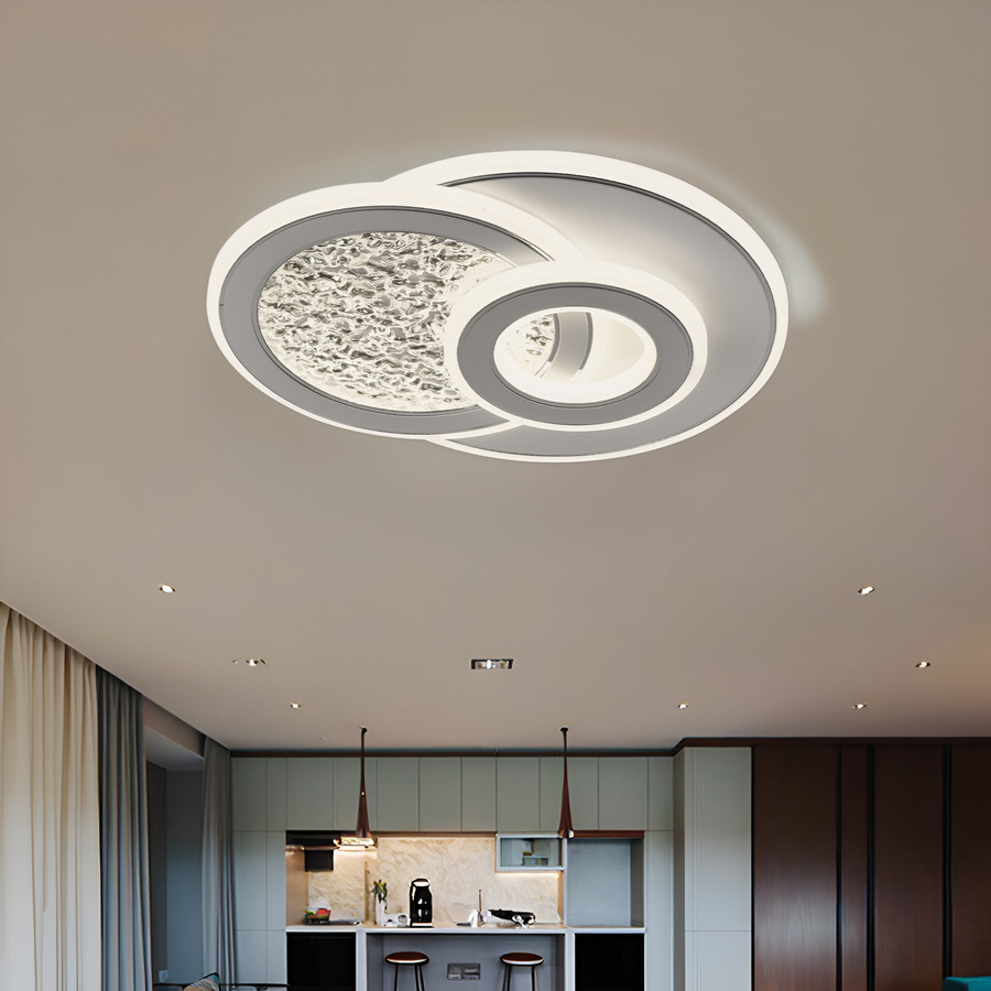 LED LED Kompacic 34W, 3 кръга, студена/гореща/неутрална светлина, бяла