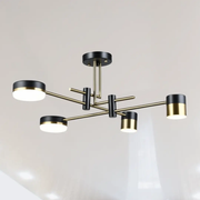 LED LED PALIUS 48W Black, 4 Arms