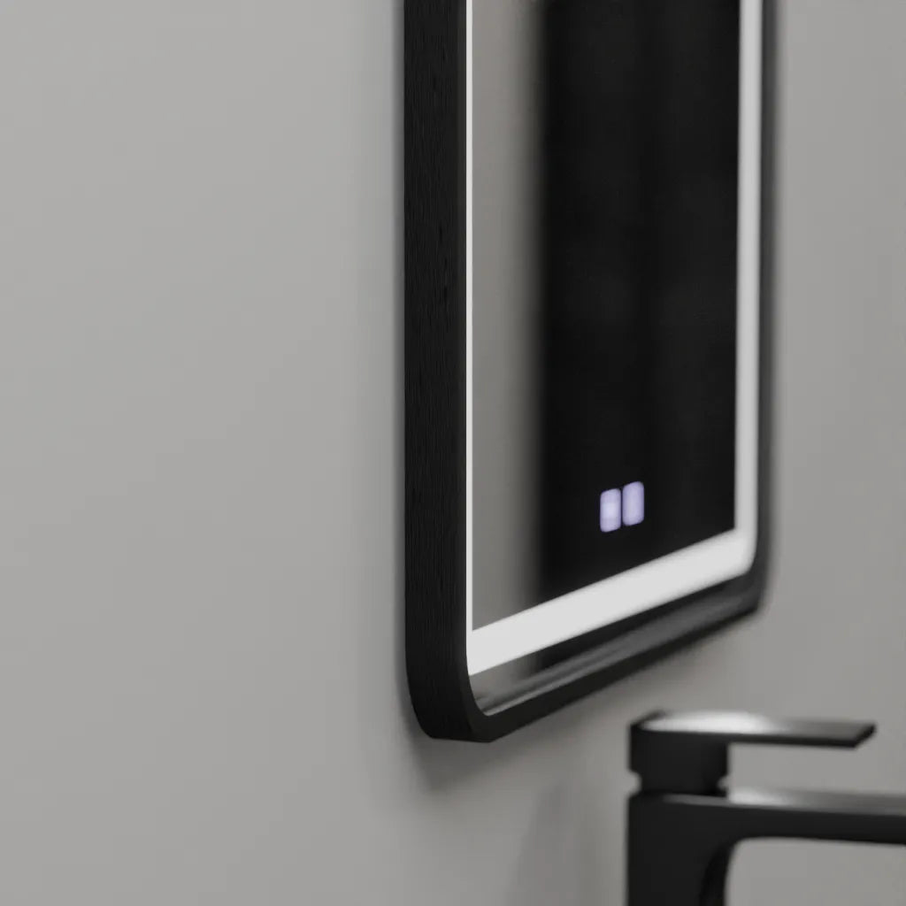 Огледално светодиодно правоъгълни 45x60cm Taglio Touch System Занема