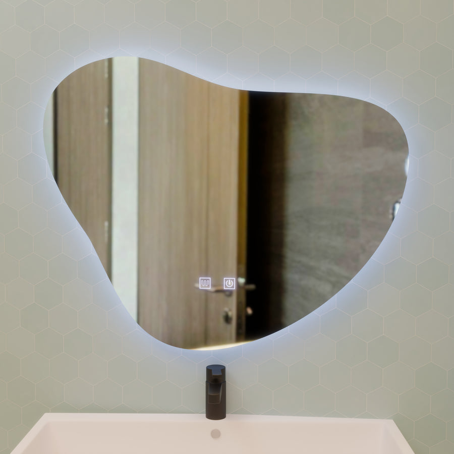 Огледално LED Touch Touch Avonita Disbrulation System 87x70cm