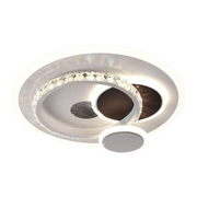 LED LED HELIOX, 43W, 4 кръга, студена/гореща/неутрална светлина, черно