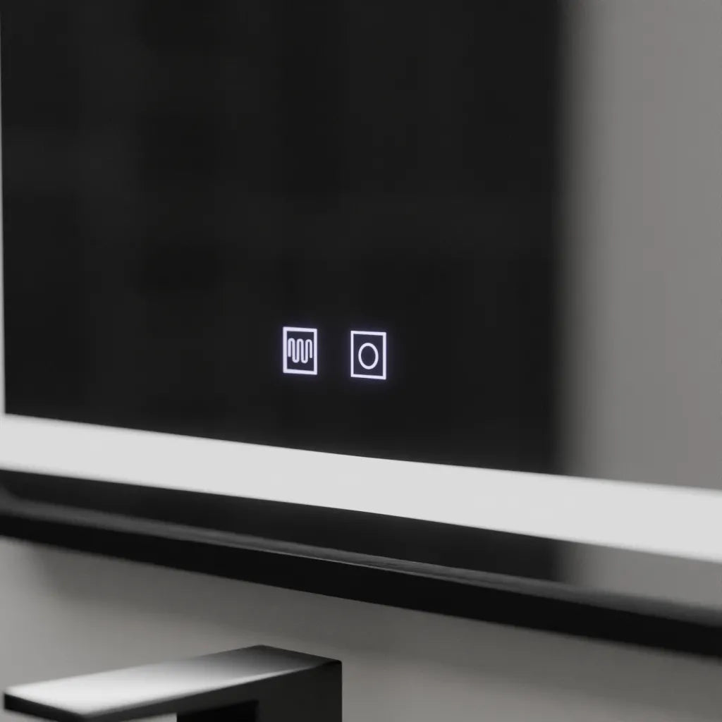 Огледално светодиодно правоъгълни 45x60cm Taglio Touch System Занема