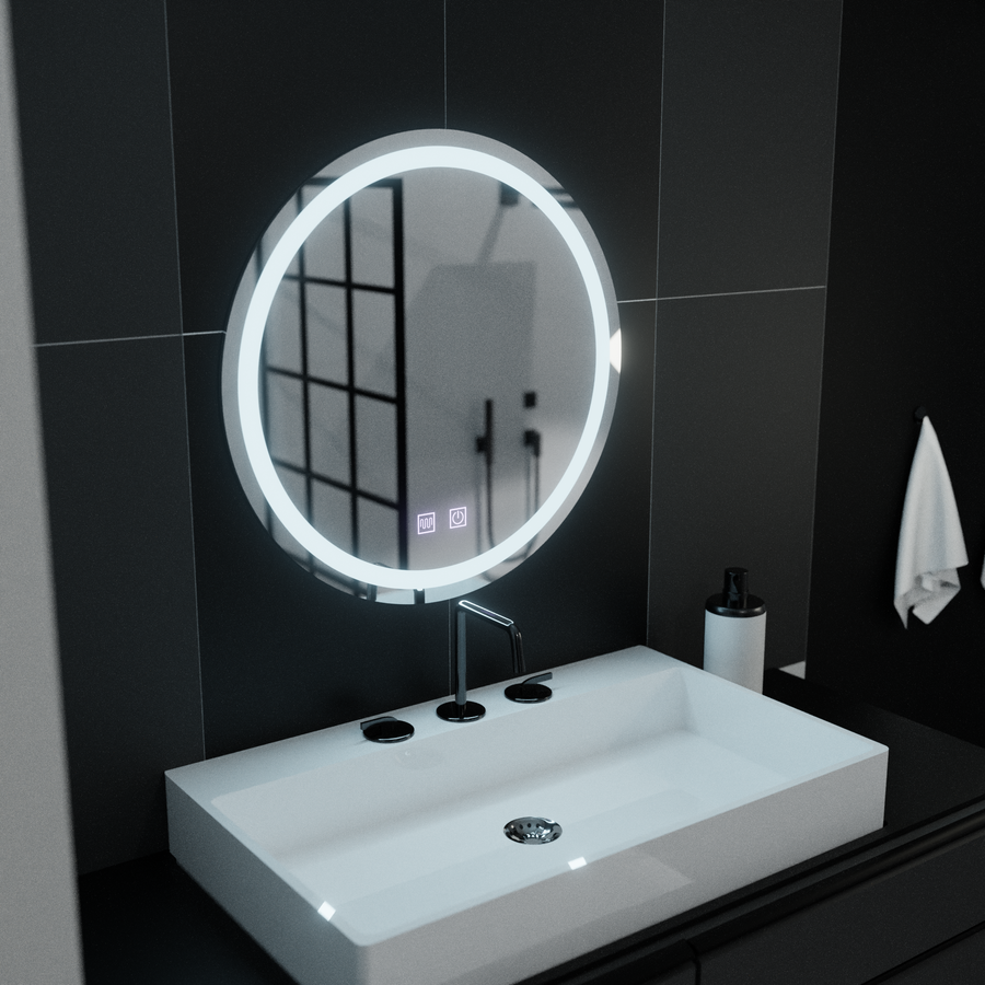 Огледален светодиод кръг 50см Lucea Touch Defling System