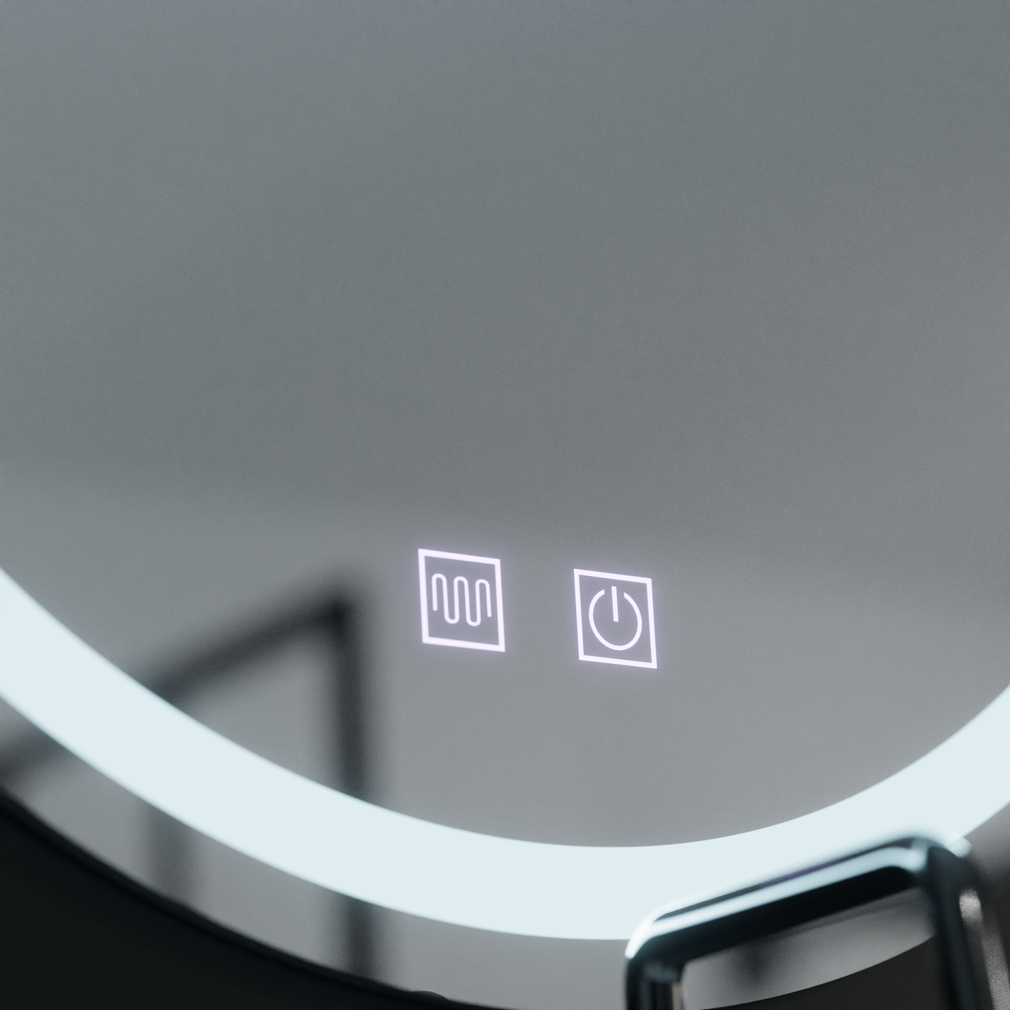 Огледален светодиод кръг 60см Lucea Touch System System