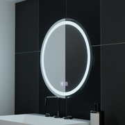 Кръгло LED огледало, 60 см, Lucea Touch, система против запотяване, димиране