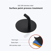 Черна самостоятелна закачалка GJ651