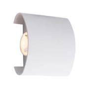 Fantasis Прилагайте външен и интериорен светодиод, 2 източника x 1W, IP65, метални, бели, 3000k