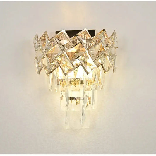 Нанесете Crystal Alara 2x E27 злато