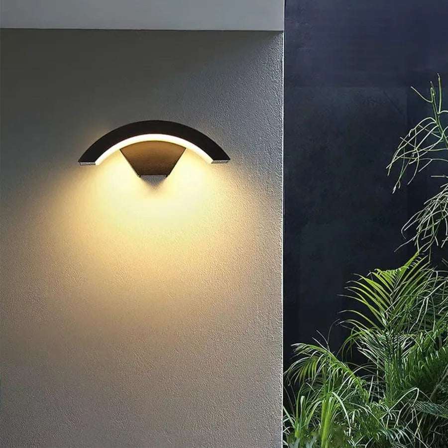 Нанесете светодиод Harera, 12W, метал, черно