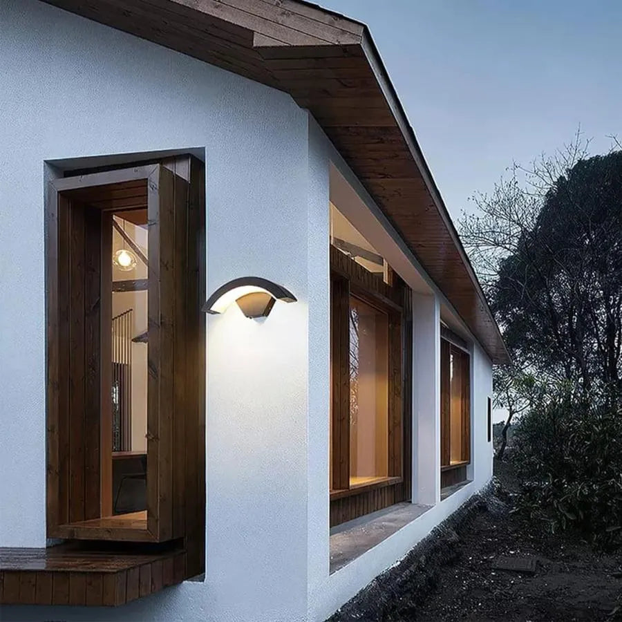 Нанесете светодиод Harera, 12W, метал, черно