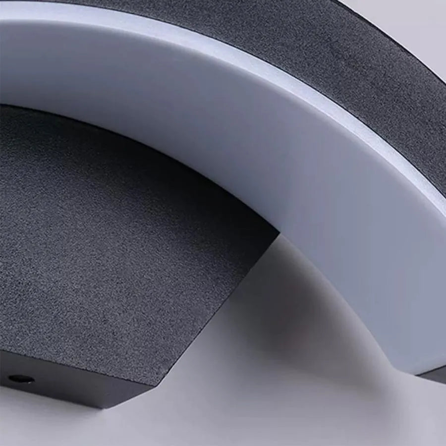 Нанесете светодиод Harera, 12W, метал, черно