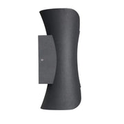 Нанесете екстериор LED HEBA, 10W IP65, метал, черно