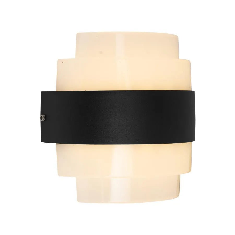 Нанесете външен светодиод Meras, 12W, Black, 3000K, Fantasy