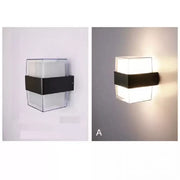 Нанесете екстериор LED Kennedy 12W черно и бяло