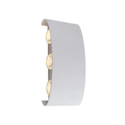 Fantasis Прилагайте външен и интериорен светодиод, 6 източника x 1W, IP65, Metallic, White, 3000K