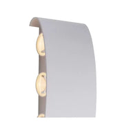 Fantasis Прилагайте външен и интериорен светодиод, 6 източника x 1W, IP65, Metallic, White, 3000K