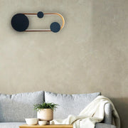 Нанесете Gruvix LED, 26W, златисто с черно, студено/горещо/неутрална светлина