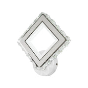 Нанесете Terrano LED с кристали, квадрат, 24W, студена/гореща/неутрална светлина, бяла и неръждаема