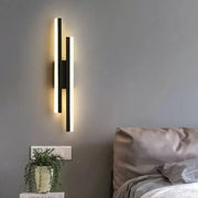 Прилагайте LED Lyra, 18W, акрил, черно и бяло