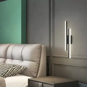 Прилагайте LED Lyra, 18W, акрил, черно и бяло