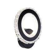 Нанесете LED Nova Rotonda, 16W, черно и неръждаемо, горещо/студено/неутрална светлина