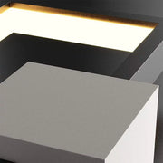 Прилагайте LED Massika 37W, черно бяло