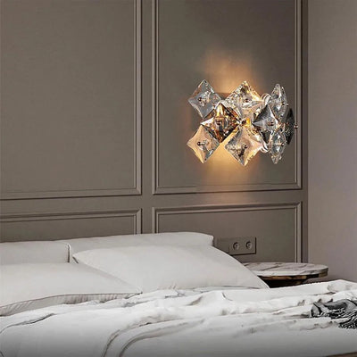 Нанесете Zarina 2*e14, метал и кристал, златист