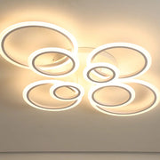 LULUS LED 130W WHITE BETTY - 8 кръга, подразбиращ се, студена/гореща/неутрална светлина
