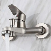 Премиум батерия за баня, неръждаема стомана UP304, сатен, YSQ/109