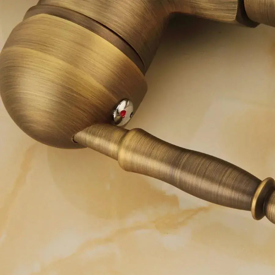 Кухненска батерия, санитарен месинг, злато, OD/2046