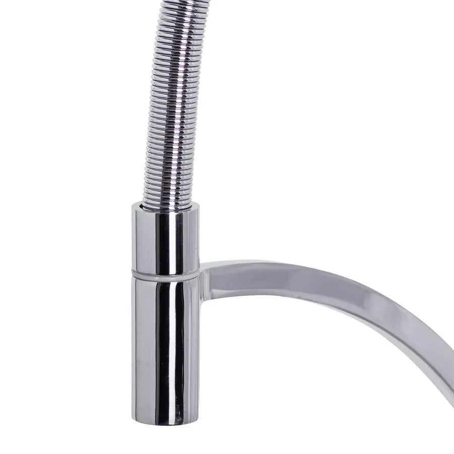 Кухненска батерия, санитарен месинг, хром, WZX/2017