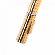 Кухненска батерия с извлечен душ, санитарен месинг, злато, CF2043