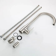 Кухненска батерия, неръждаема стомана 304, сатен, CF010