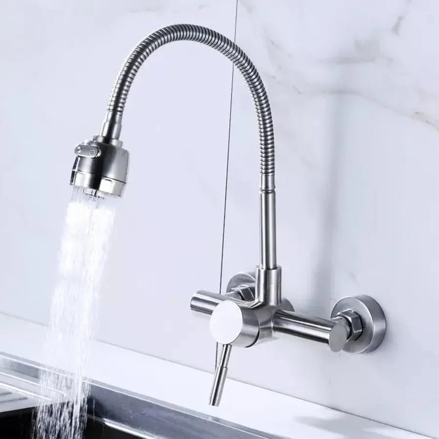 Кухненска батерия, неръждаема стомана 304, сатен, CF014