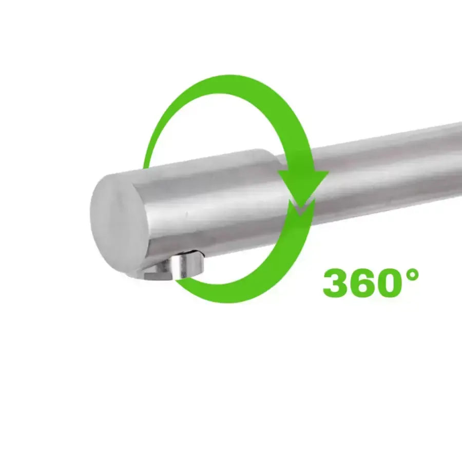 Кухненска батерия с въртяща се тръба, монокоманда, неръждаема стомана 304, сатен, CF003