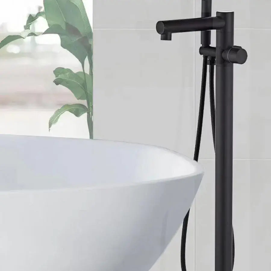 Подова батерия, санитарен месинг, черно, CF2038