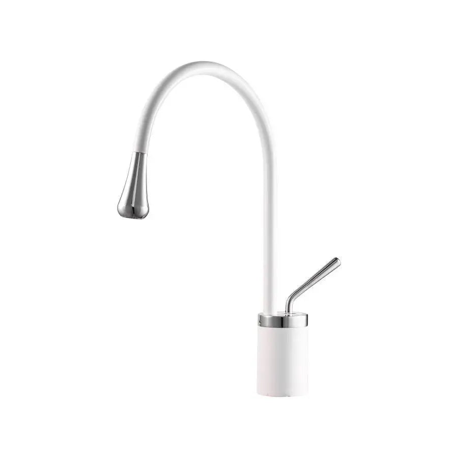 Washbasin батерия, санитарен месинг, бял, wzy/326/b