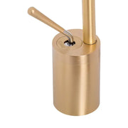 Батерия за батерия, санитарен месинг, злато, wzy/325/b