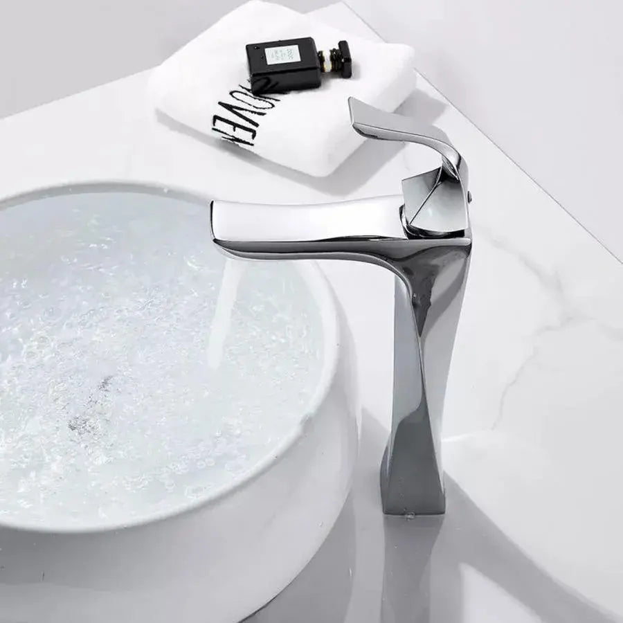 Батерия с мишбази, санитарен месинг, хром, CF2021