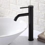 Battery Washbasin High Mono -Mommanda Ceramic Cartridge Черни санитарни факти и фиксиращ комплект включва 7527h