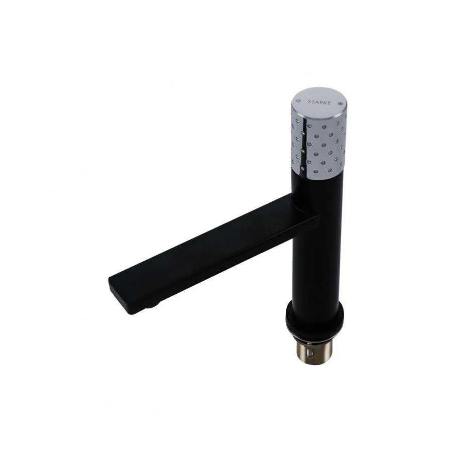 Батерия за перан, санитарен месинг, черно, 7647H/c