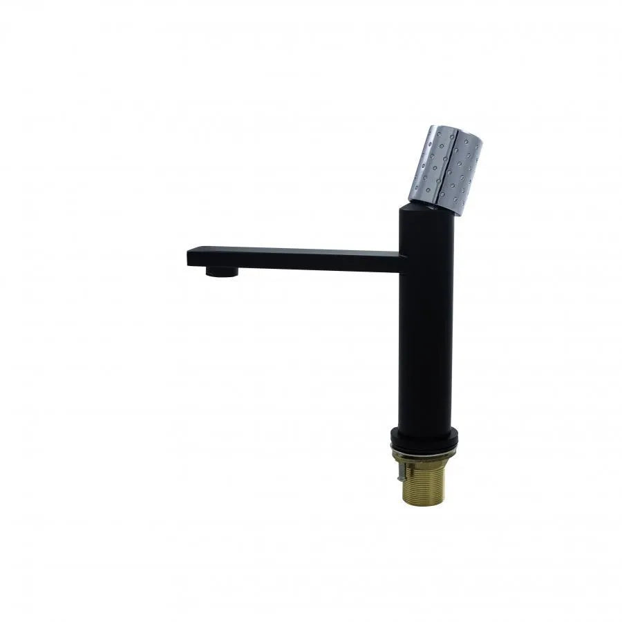 Батерия за перан, санитарен месинг, черно, 7647H/c