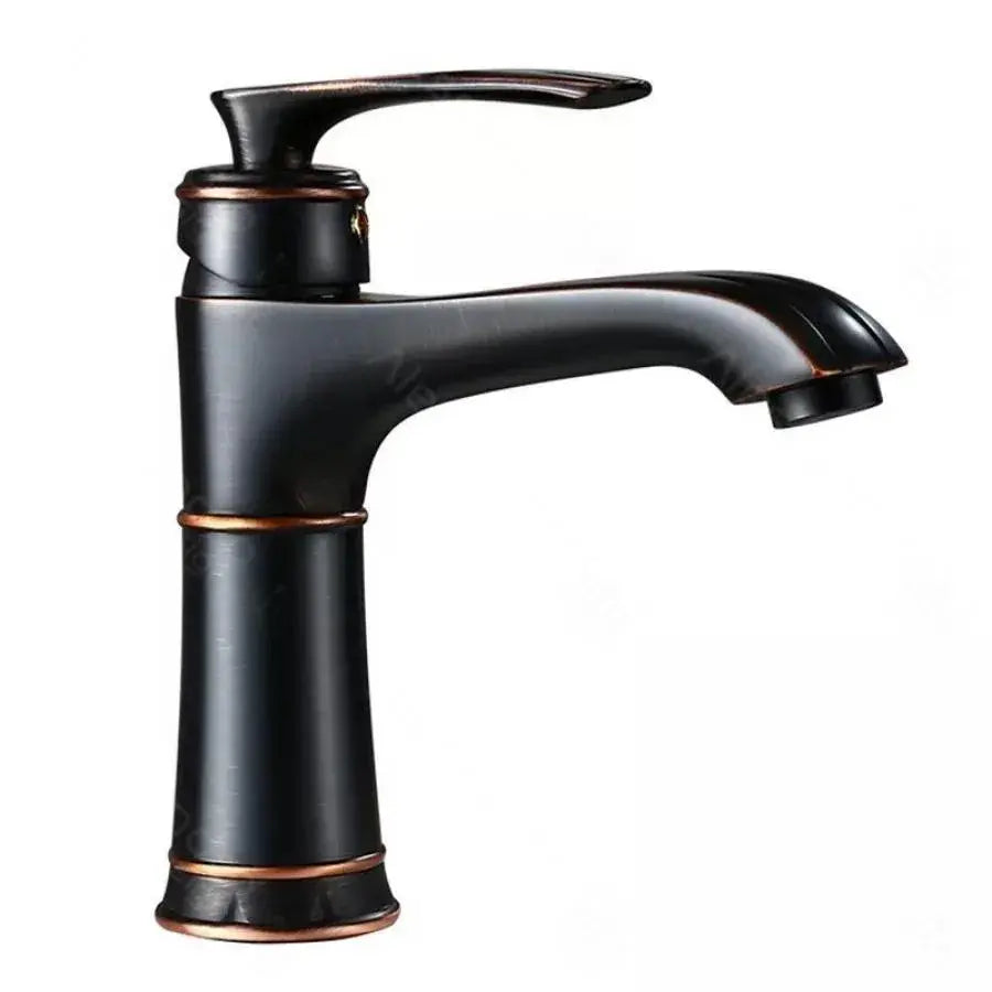 Washbasin батерия, санитарен месинг, черно, OD01/B