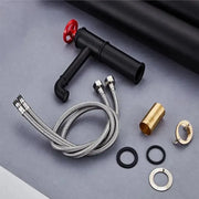 Батерия за перан, санитарен месинг, черно, OD3003