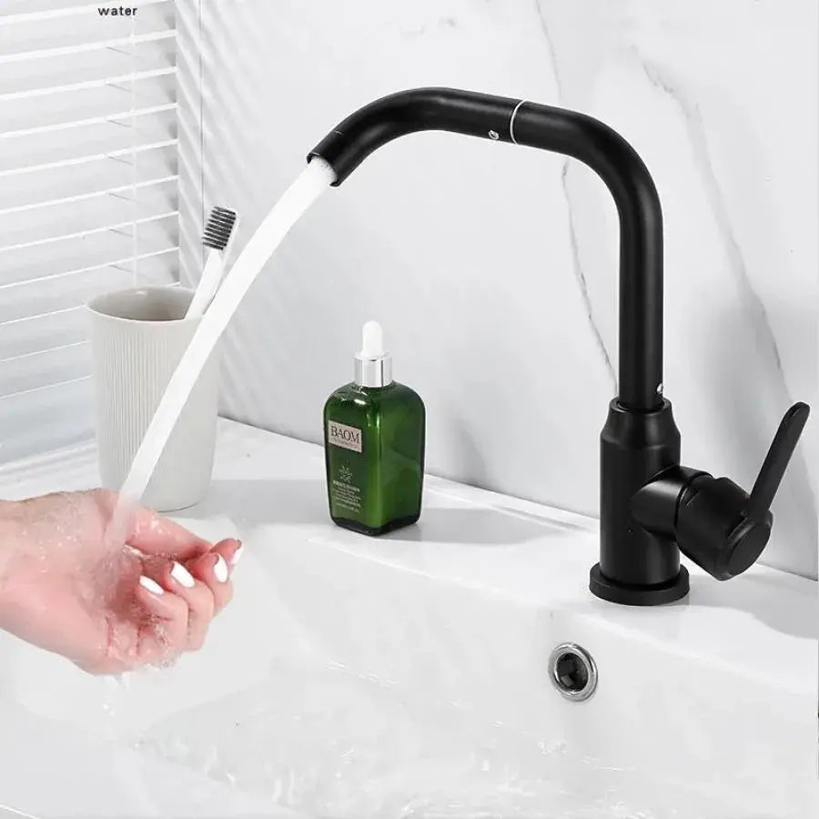 Батерията Монохруд Умишум/Кухня въртяща се въртяща се черна сплав касета сатенена неръждаема стомана Включени CP108