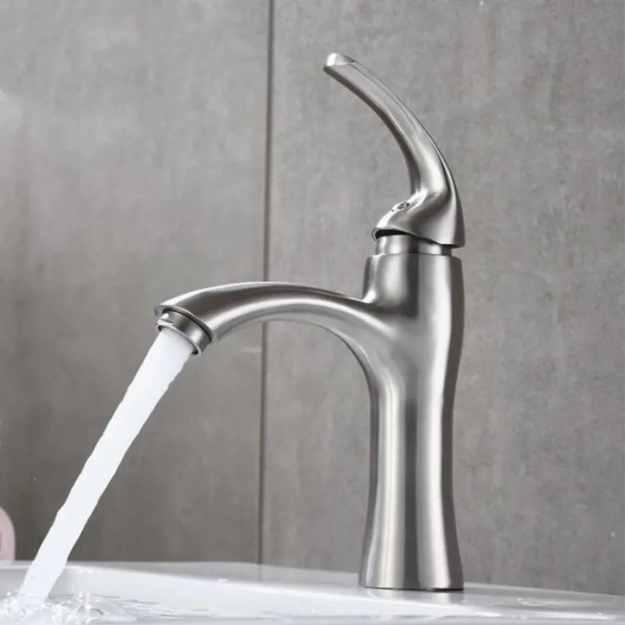 Washbasin батерия, неръждаема стомана 304, сатен, MP015