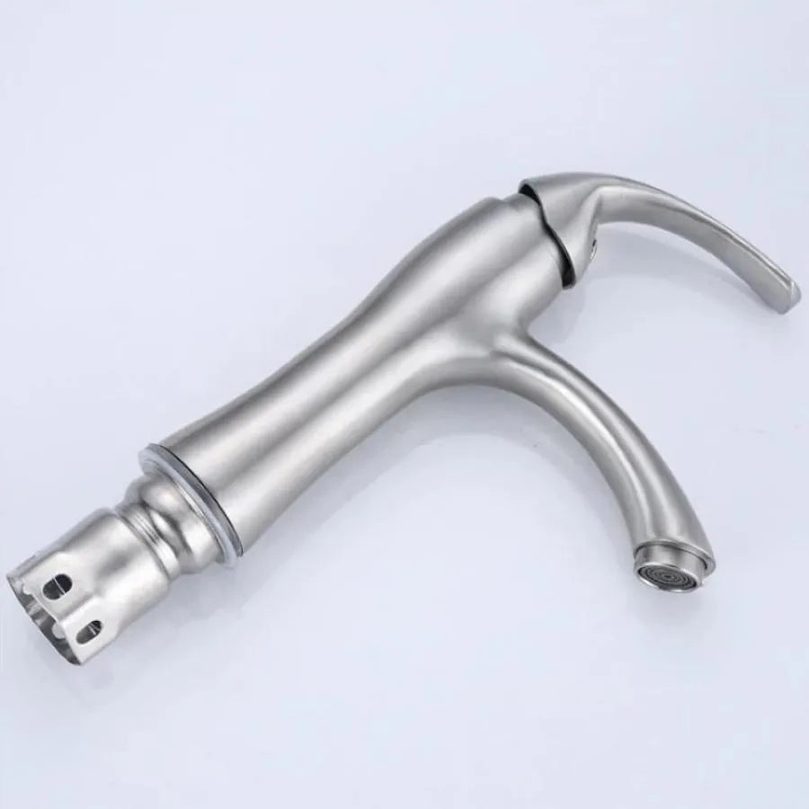 Washbasin батерия, неръждаема стомана 304, сатен, MP015