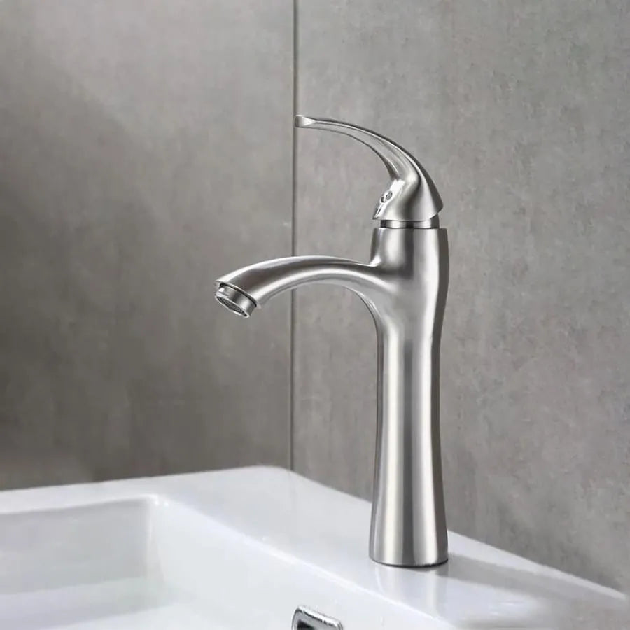 Washbasin батерия, неръждаема стомана 304, сатен, MP016