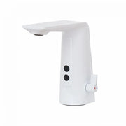 Батерия миещи се със сензор, санитарен месинг, бял, RW-190WH