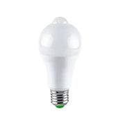 LED крушка със сензор за движение, 9W, 6500K
